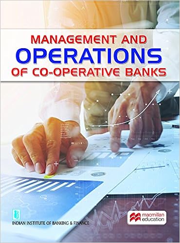 Management and Operations Of Co-Operative Banks