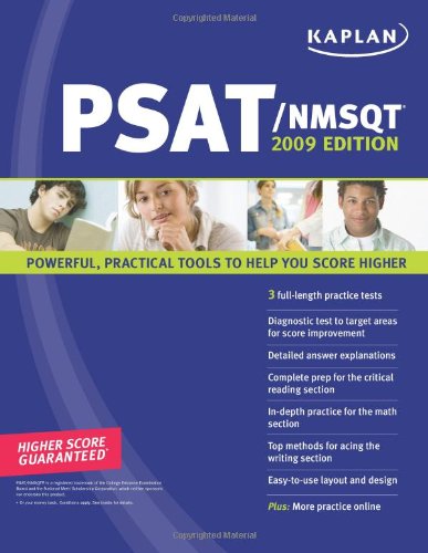 Kaplan PSAT/NMSQT, 2009 Edition by Kaplan