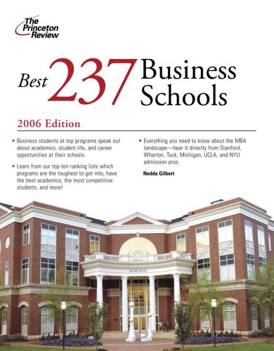 Best 237 Business Schools 2006 (Graduate School Admissions Gui) by Princeton Review