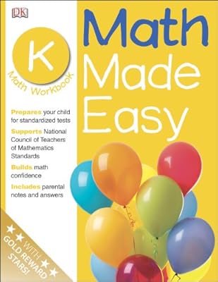 Math Made Easy: Kindergarten Workbook