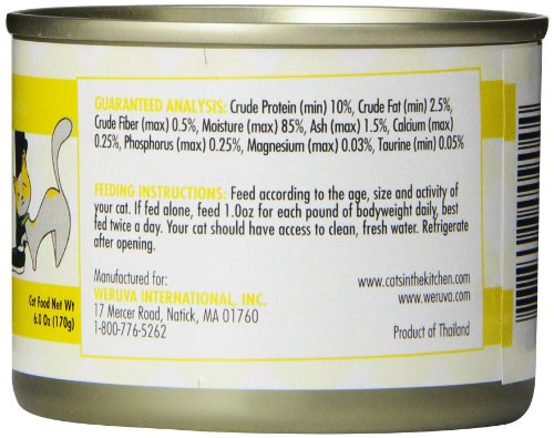

Weruva Cats in the Kitchen Chicken Frick 'A Zee Cat Food (6 oz (24 can case))