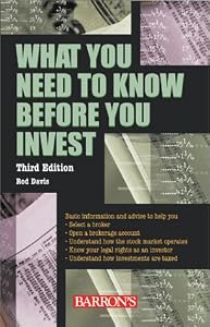 What You Need to Know Before You Invest by Rod Davis