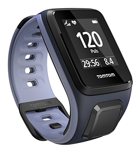 TomTom Runner2 Cardio - Reloj deportivo, color morado / azul, talla pequeña