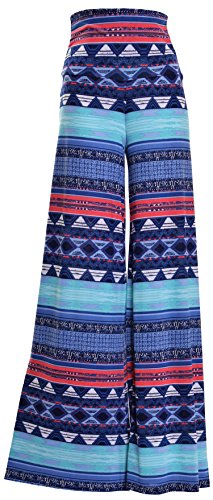 PLUS SIZE Printed Palazzo Pants