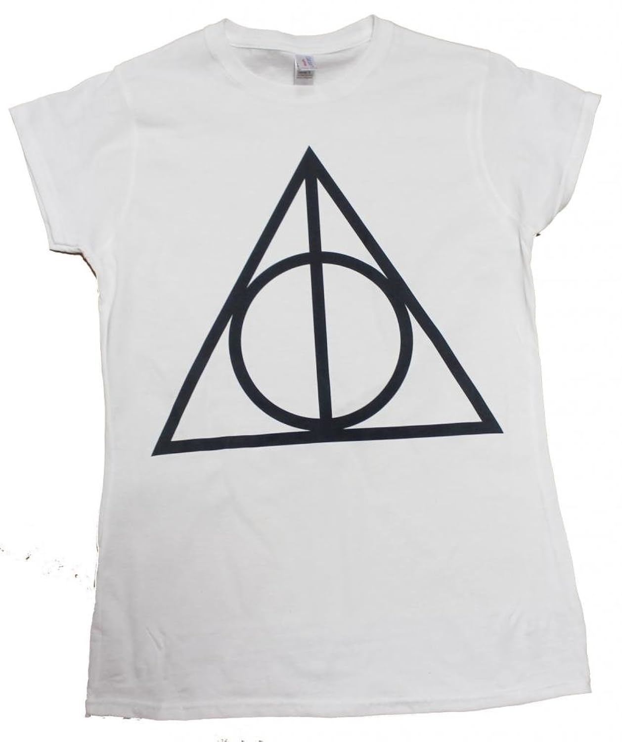 

21 Century Clothing Women's Deathly Hallows Harry Potter Symbol T-Shirt
