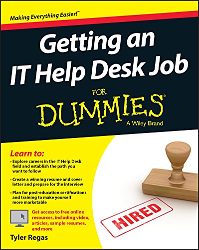 Algopix Similar Product 6 - Getting an IT Help Desk Job For Dummies
