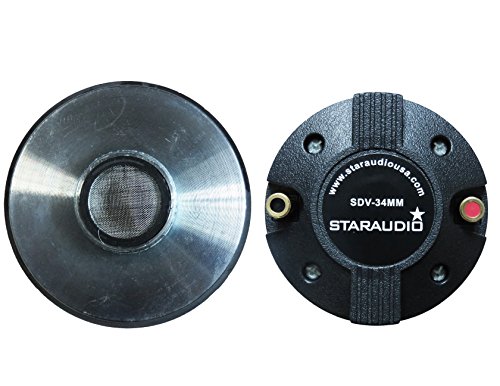 Algopix Similar Product 11 - STARAUDIO Professional 34MM 8Ohms