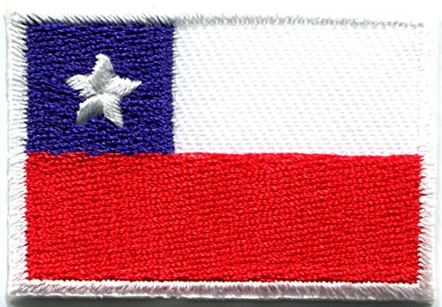 

Flag of Chile Chilean South America embroidered applique iron-on patch new size Medium