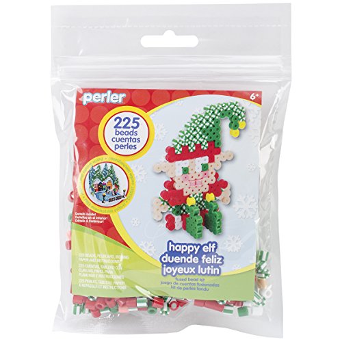 Perler Fun Fusion Fuse Bead Activity Kit, Happy Elf