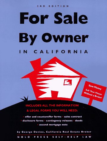 For Sale by Owner: In California (3rd Edition) by George Devine
