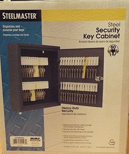 

Steelmaster Steel Security Key Cabinet-Organize up to 60 keys