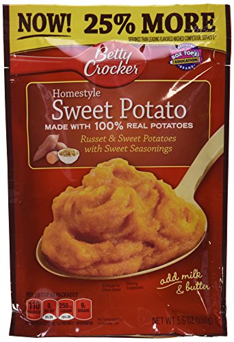 Betty Crocker Homestyle Sweet Potato 5.6 Oz (Pack of 6)