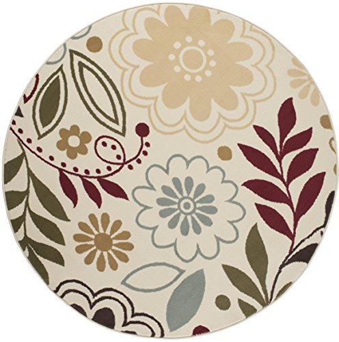 Algopix Similar Product 2 - Skyler Contemporary Floral Beige