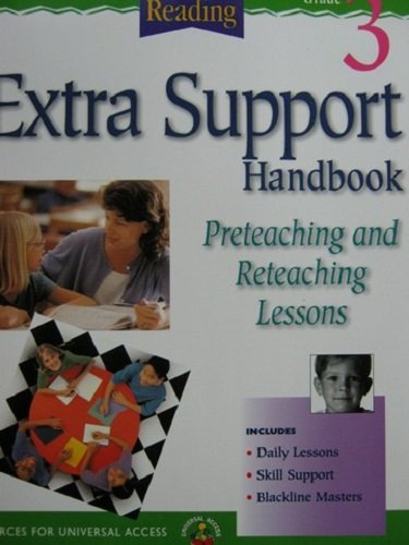 Houghton Mifflin Reading Extra Support Handbook; Preteaching and Reteaching Lessons (Grade 3) (grade 3) by J. David Cooper
