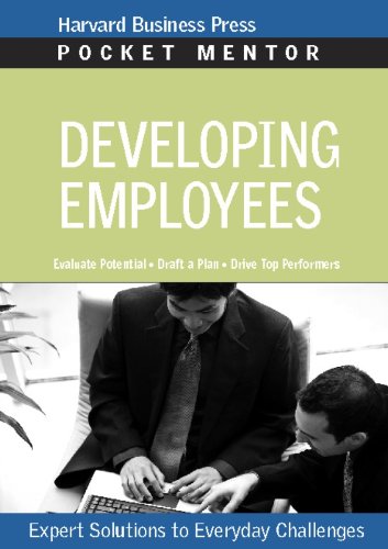 Developing Employees (Pocket Mentor) by Harvard Business Review