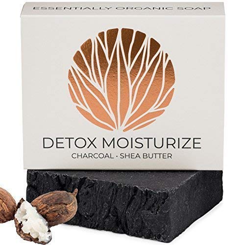 Algopix Similar Product 4 - Charcoal Shea Butter Soap Bar Artisan