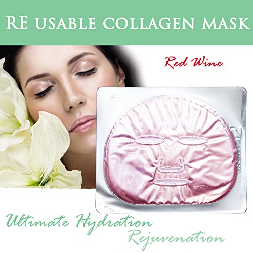 Toning Anti-Age Collagen Face Patch with Red Wine Extract and Resveratrol, 5 patches