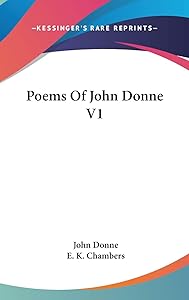 Poems Of John Donne V1
