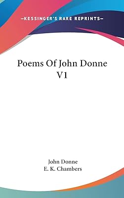 Poems Of John Donne V1