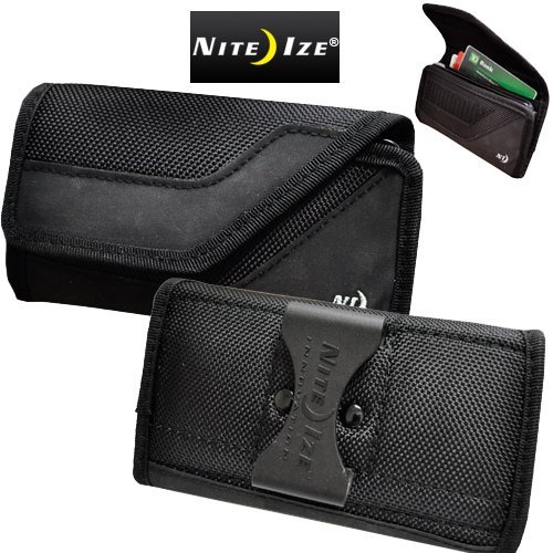 Nite Ize Heavy Duty Samsung Galaxy S III, Cargo Wallet Horizontal Large Nylon Storage Case with Velcro Closure