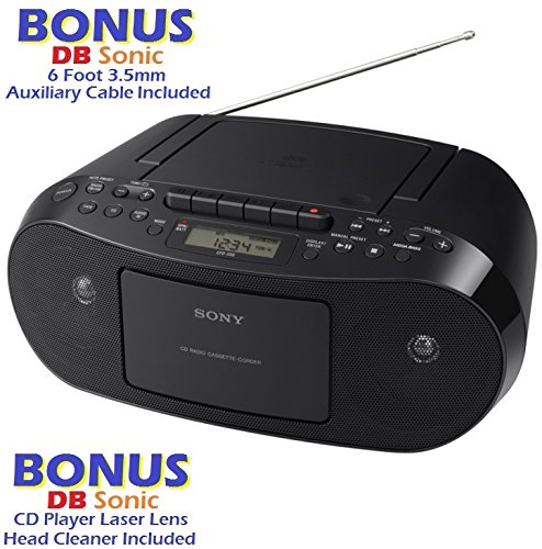 Buy Sony Compact Portable Stereo Sound System Boombox with MP3 CD ...