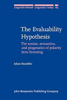 The Evaluability Hypothesis (Linguistik Aktuell/Linguistics Today)