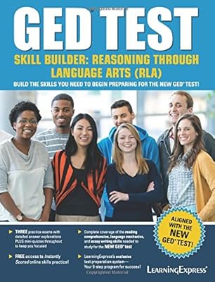 GED&reg; Test Skill Builder: Language Arts, Reading