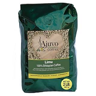 Ajuvo World Market Ethiopian Limu Roasted Coffee Beans