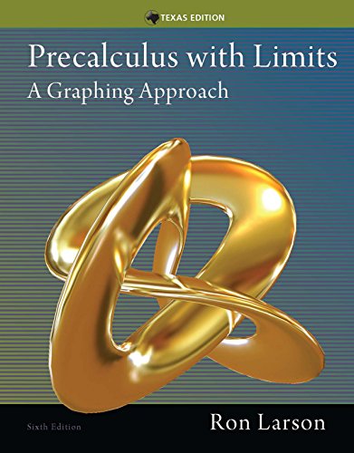 Algopix Similar Product 19 - Precalculus with Limits A Graphing