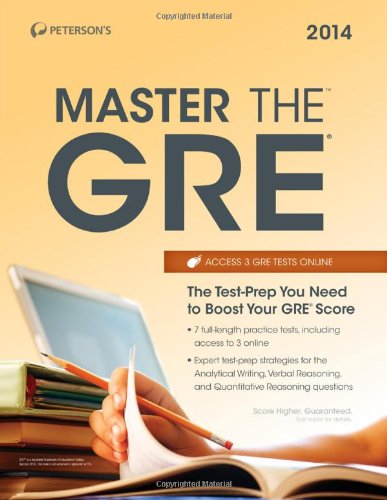 Master the GRE 2014 by Margaret Moran