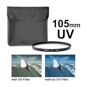 Rokinon 105mm UV Ultraviolet Glass Filter