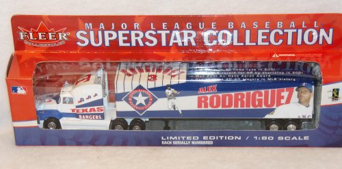 

Texas Rangers Alex Rodriguez Fleer Collectibles 2002 SuperStars Tractor Trailer
