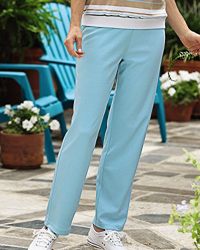 National UltraSofts Interlock Knit Pants, Petite