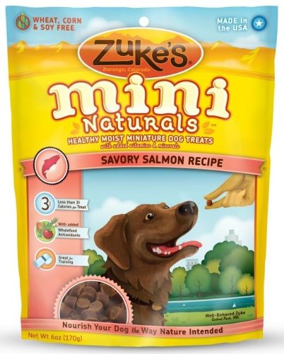 

Brand New ZUKE'S - MINI NATURALS DOG SALMON (6 OZ) "DOG PRODUCTS - DOG TREATS - ALL OTHER"