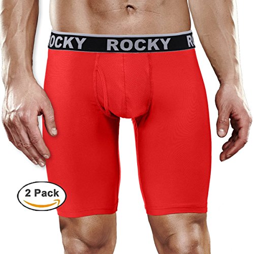 Rocky® Men's Boxer Brief 2 Pack Performance Underwear 9