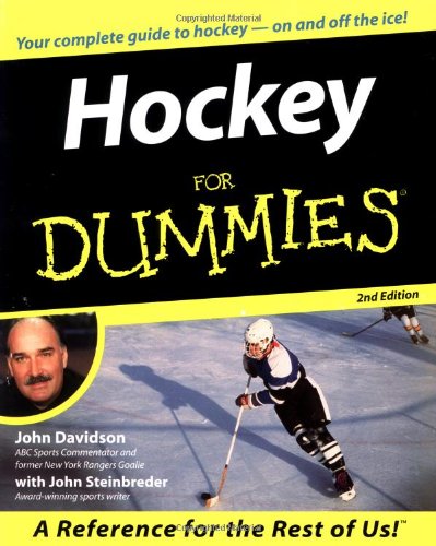 Hockey For Dummies by John Davidson