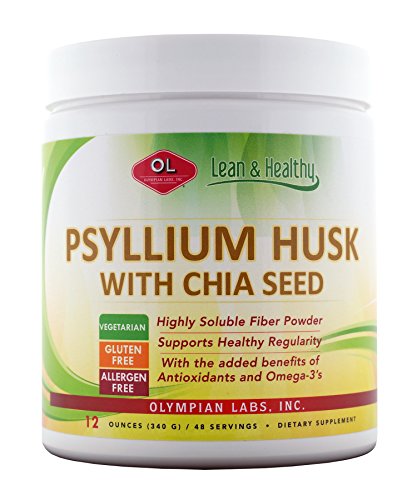 Algopix Similar Product 14 - Olympian Labs Psyllium Husk with Chia