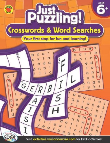 Crosswords & Word Searches, Grades 1 - 3 (Just Puzzling!)