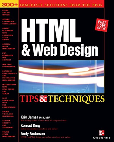 HTML & Web Design Tips & Techniques by Kris Jamsa