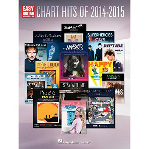 Hal Leonard Chart Hits of 2014-2015 Easy Guitar with Tab by Hal Leonard