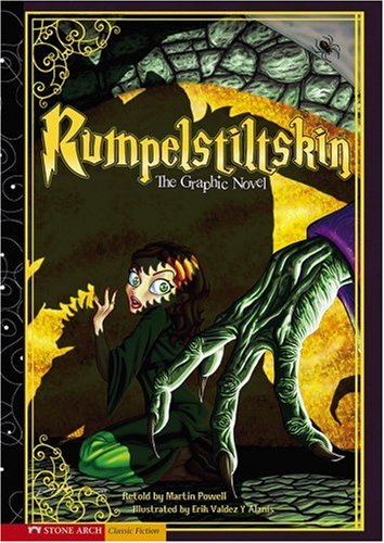 Rumpelstiltskin: The Graphic Novel (Graphic Spin (Quality Paper)) by Martin Powell