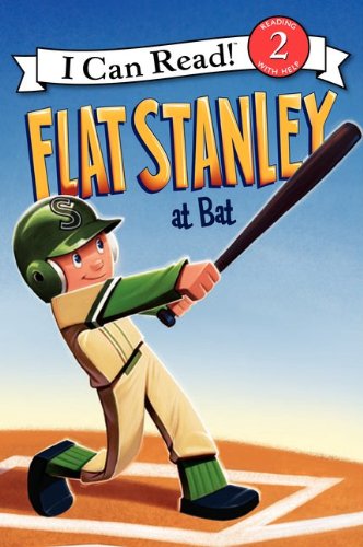 Flat Stanley at Bat by Jeff Brown                       ,