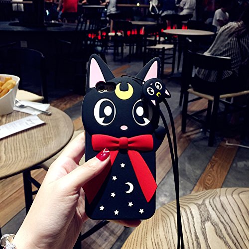 iPhone 7 Case, Express Prime Case, Phenix-Color 3D Cute Cartoon Soft Silicone Gel Back Cover Case for iPhone 7 4.7