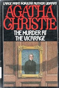 The Murder at the Vicarage (G.K. Hall Large Print Book Series)