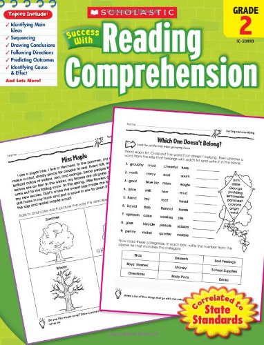 Scholastic Success with Reading Comprehension, Grade 2 by Scholastic