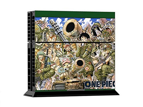 

PS4 Console Designer Vinyl Skin and Free Controller Skin - One Green Piece Anime
