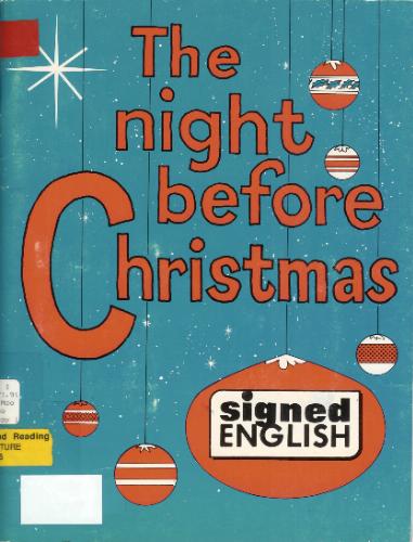 The Night Before Christmas in Signed English (Signed English Series) by Clement Clarke Moore