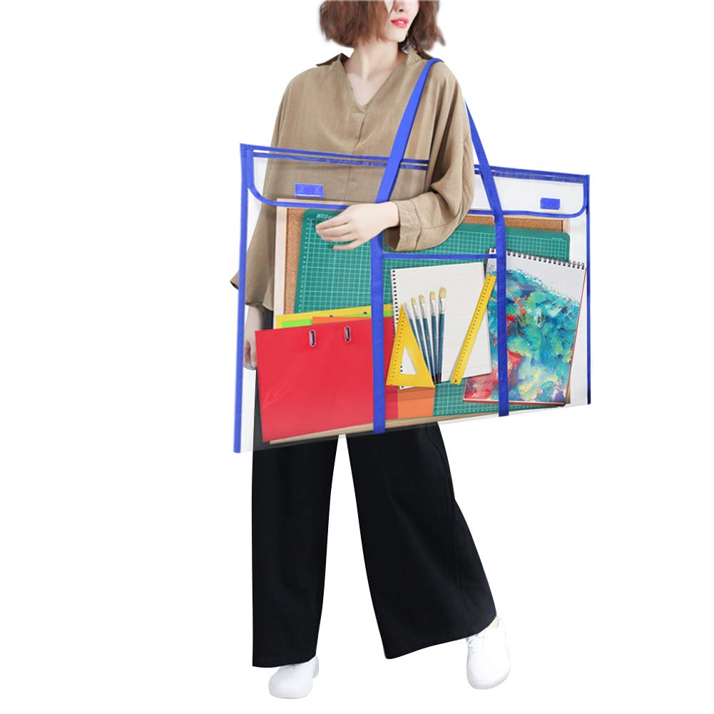 Bulletin Board Poster Storage, Extra-Large Storage Chart Bag 30" x 24", Bulletin Board Sheet Organization (30" X 24")