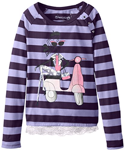 Dream Star Big Girls' Scooter Girl Tee