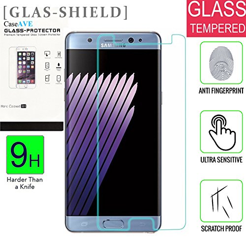 [Samsung Galaxy Note 7] Temper Glass [9H] HD Clear Clarity Touchscreen .03mm Tempered Glass Protector [GLAS SHIELD] For Samsung Galaxy Note 7 SM-N930F